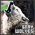  Wolves: grey